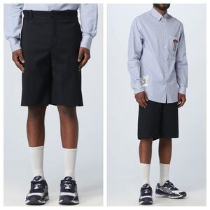 Lanvin Midnight Blue Trousers Shorts